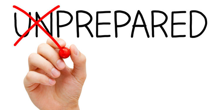 Prepared Not Unprepared Prepared Not Unprepared